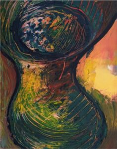 Oil on cardboard 5