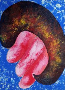 Oil on cardboard 6
